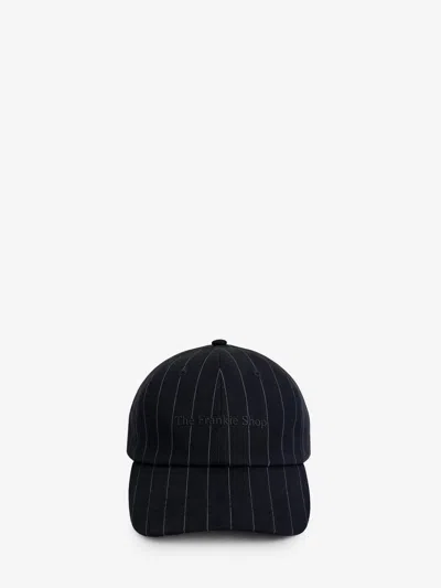 The Frankie Shop Cappello Da Baseball Frankie Gessato In Black