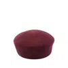 The Frankie Shop Caps In Burgundy