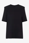 The Frankie Shop Carrington Shirt In Black