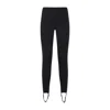 The Frankie Shop Stirrup-style Leggings With High Waist In Black