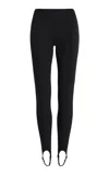 The Frankie Shop Caserta Stirrup Leggings In Black