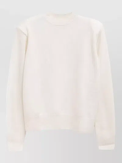 The Frankie Shop Cashmere Crewneck Sweatshirt In Neutral