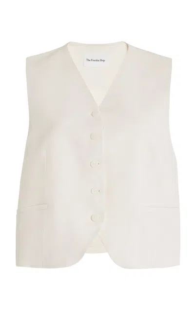 The Frankie Shop Chelsea Vest In Neutrals