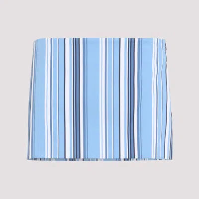 The Frankie Shop Chic Women's Hera Mini Skirt In Blue