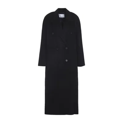 The Frankie Shop Coat In Black