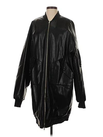 Pre-owned The Frankie Shop Coat In Black