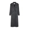 The Frankie Shop Coat In Gray