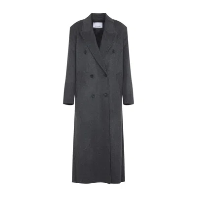 The Frankie Shop Coat In Gray