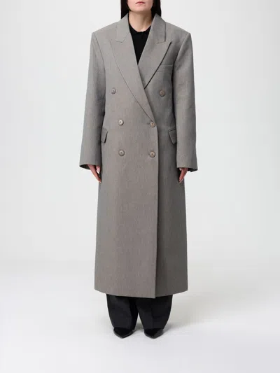 The Frankie Shop Coat  Woman Color Grey In Gray