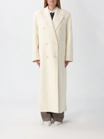 THE FRANKIE SHOP COAT THE FRANKIE SHOP WOMAN COLOR IVORY,H54297044