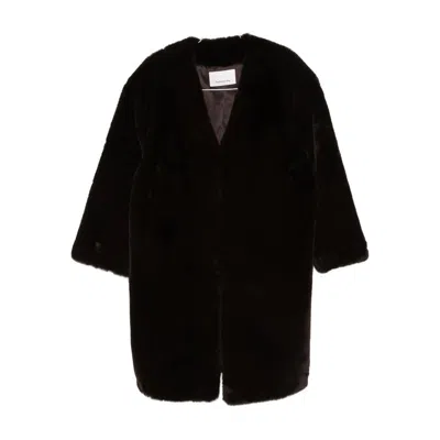 The Frankie Shop Coats In Black