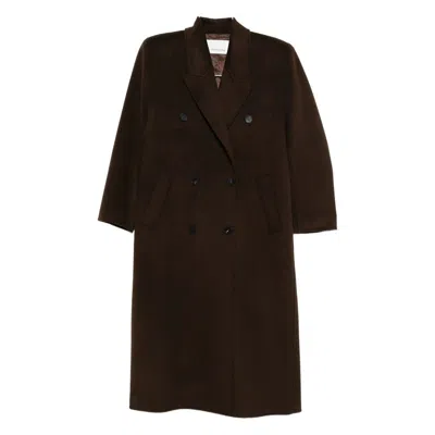 The Frankie Shop Coats In Brown