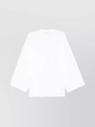 The Frankie Shop Crew Neck Oversized Long Sleeve Top