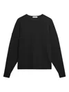 The Frankie Shop Crew-neck Sweater In Black