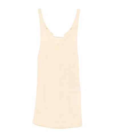 The Frankie Shop Crew-neck Vest In White