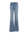 The Frankie Shop Dalston Flared Jeans Five Pockets In Blue