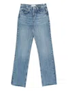The Frankie Shop Dalston Straight-leg Jeans In Blue
