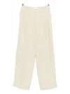 The Frankie Shop Daytona Trousers In Neutral