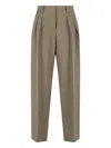 The Frankie Shop 'daytona' Wide Pants In Brown