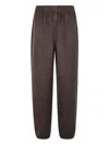 The Frankie Shop Delancey Wool Joggers In Brown