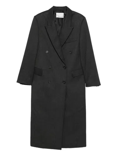 THE FRANKIE SHOP DOUBLE-BREASTED COAT