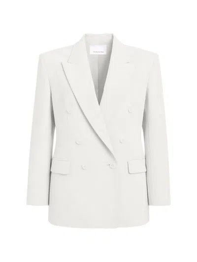 The Frankie Shop Monterey Structured Blazer In White