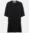 The Frankie Shop Ella Oversized T-shirt In Black
