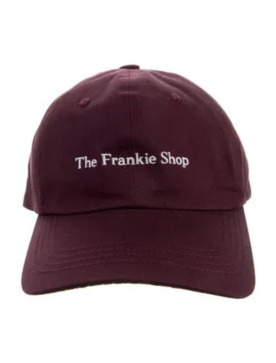 Pre-owned The Frankie Shop Embroidered Baseball Cap W/tags In Multi