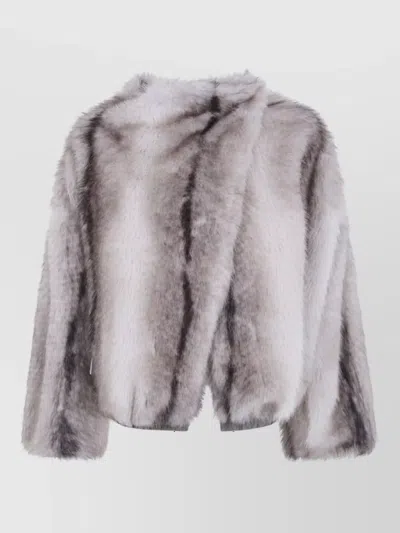 The Frankie Shop Faux Fur Reversible Short Coat