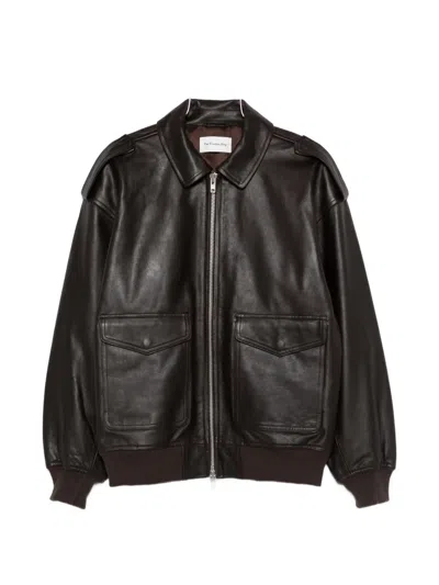 The Frankie Shop Flap Pocket Jacket In Black