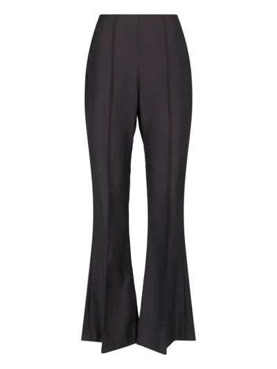 The Frankie Shop Dessa Wool Flared Pants In Multi