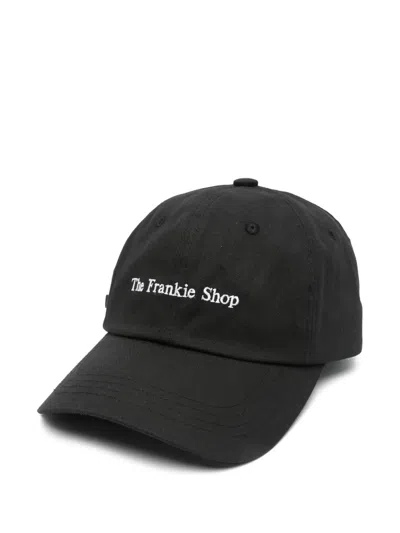 The Frankie Shop Frankie Baseball Cap In Black  