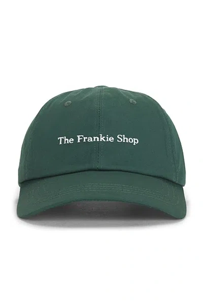 The Frankie Shop Frankie Baseball Cap In Green