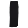 Shop The Frankie Shop Frankie Shop Malvo Maxi Skirt In Black Wool
