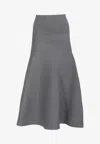 THE FRANKIE SHOP GABRIELLE KNITTED MIDI SKIRT