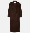 The Frankie Shop Jane Suiting Coat In Brown