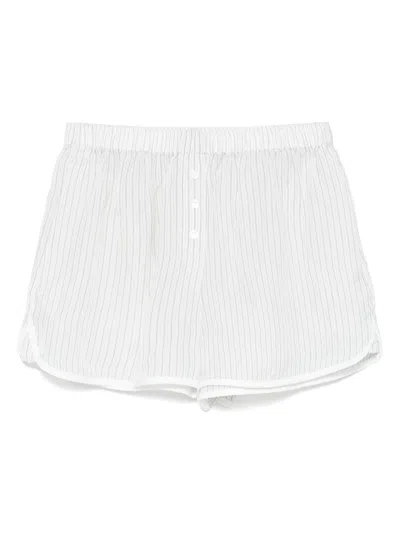 THE FRANKIE SHOP GESTREIFTE BRENNA SHORTS