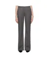 The Frankie Shop Gray Lyra Flared Trousers