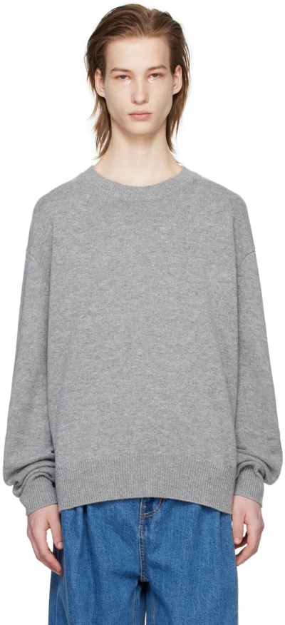 The Frankie Shop Gray Quinton Sweater In 灰色