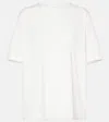 The Frankie Shop Harper Cotton Jersey T-shirt In White