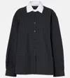 The Frankie Shop Hylan Checked Cotton Shirt In Multi