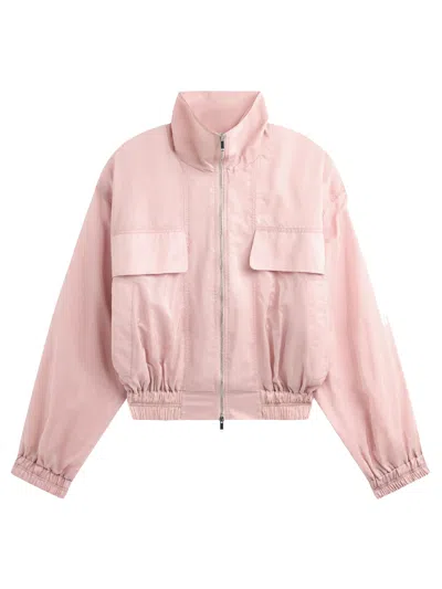 The Frankie Shop Innovative Bomber Jacket For Women In Pink