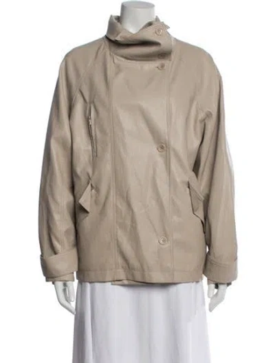 Pre-owned The Frankie Shop Jacket In Neutral