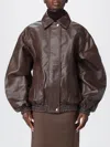 The Frankie Shop Jacket  Woman Color Brown In Brown