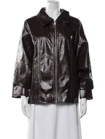 Pre-owned The Frankie Shop Jacket W/ Tags In Brown