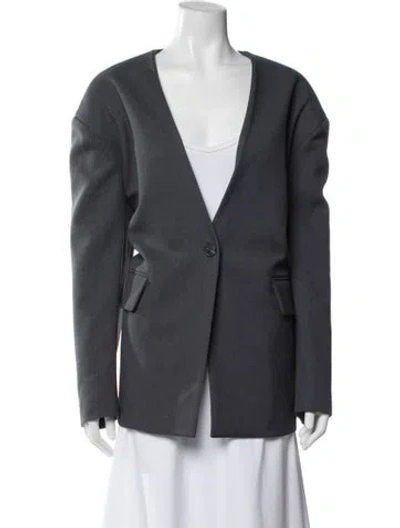 Pre-owned The Frankie Shop Jacket W/ Tags In Gray