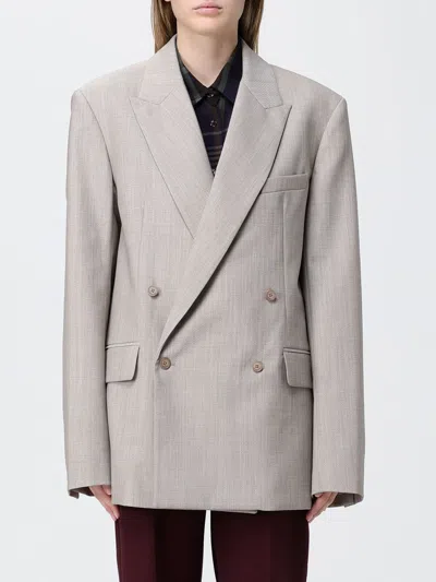 The Frankie Shop Jacket  Woman Color Beige In Gray