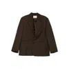 The Frankie Shop Jackets In Brown