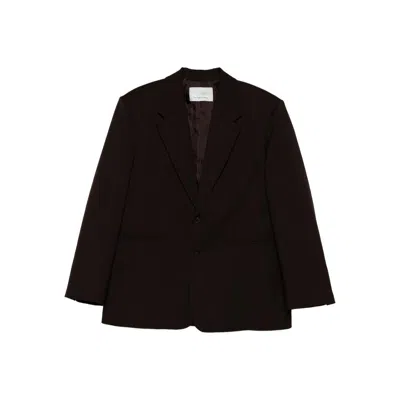 The Frankie Shop Jackets In Brown