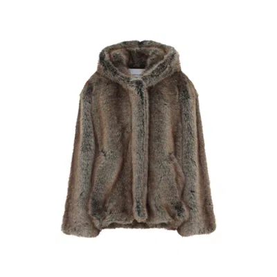 THE FRANKIE SHOP JACKETS BROWN